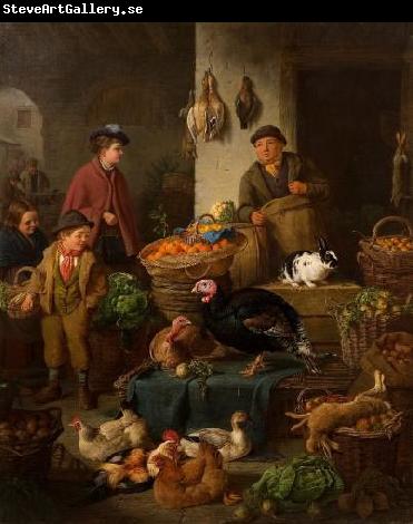 Henry Charles Bryant The Market Stall